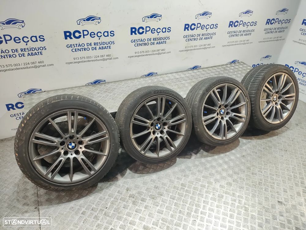 Conjunto Jantes 18 originais BMW Serie 3 E90 Pack M Style M193 Ferric Grey 8J 8,5J ET34 ET37 5x120 - 7