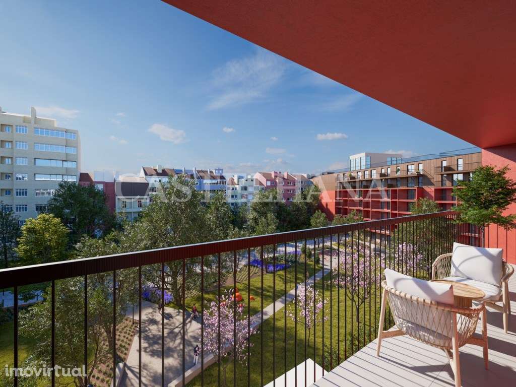 Apartamento T4 com área exterior e garagem no Areeiro, Lisboa - Grande imagem: 4/46