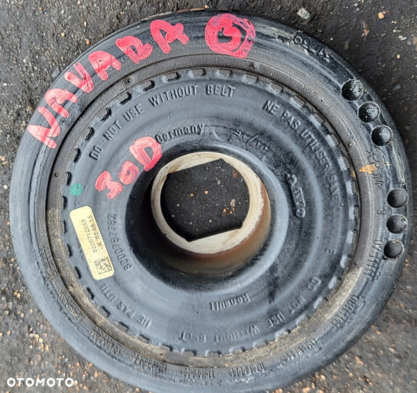 NISSAN NAVARA 15r 3.0 V6 DCI KOŁO PASOWE 8200712553