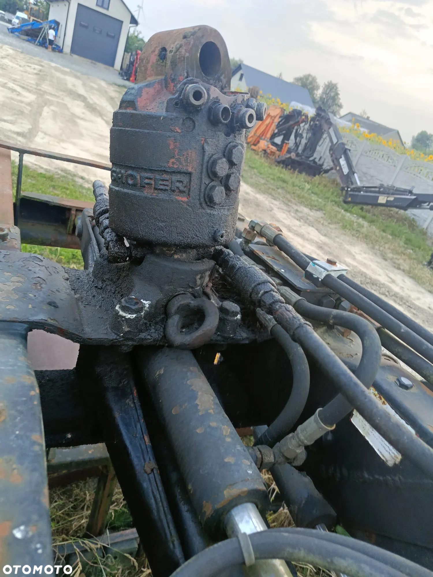 Rotator KINSHOFER 4500 kg hds dźwig żuraw koparka chwytak do drewna - 11
