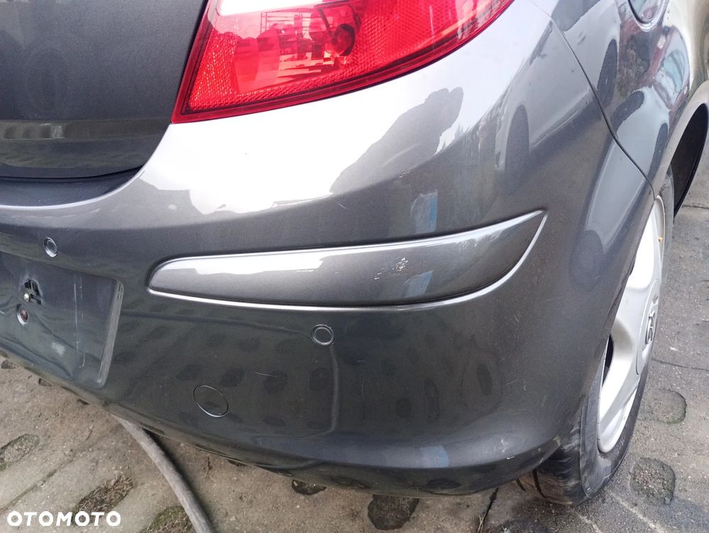 OPEL CORSA D 5d Z177 zderzak tylny tył tylni pod czujniki PDC - 6