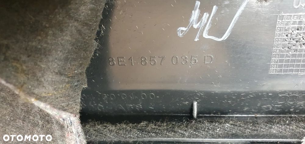 Schowek pasażera Europa Audi A4 B7 8E1857035D - 10