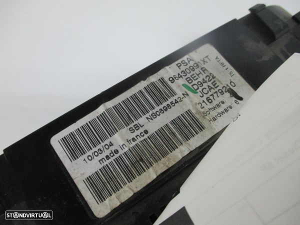 Comando Chaufagem Peugeot 307 (3A/C) - 4