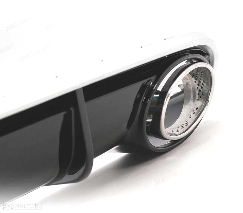 DIFUSOR TRASEIRO AUDI A4 B8 07-11 LOOK RS4 - 6