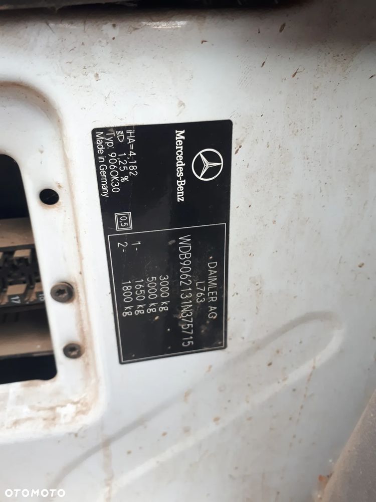 MERCEDES SPRINTER W906 2.2 CDI SKRZYNIA ŁADUNKOWA PAKA ALUMINIOWE BURTY - 9
