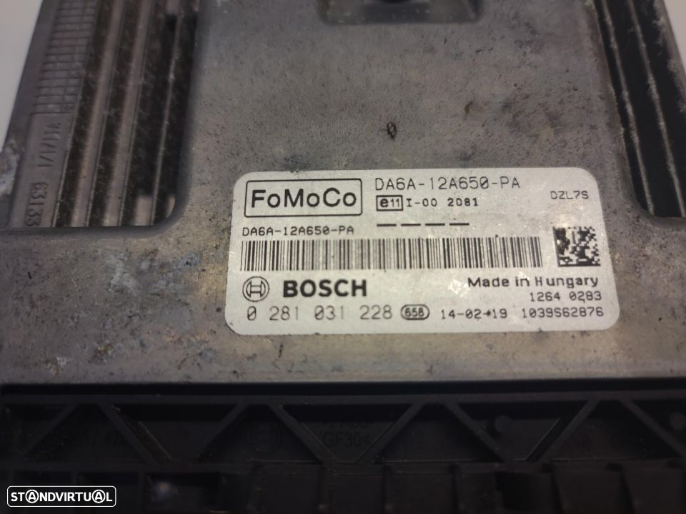 Centralina Motor Ford Fiesta 1.5 Tdci 95CV 2015   0281031228 - 3