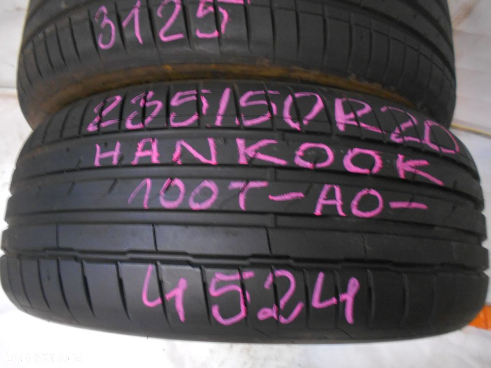 OPONY 235/50R20 HANKOOK VENTUS S1 EVO3 EV AO  DOT 3125 / 4524 7.4MM - 3