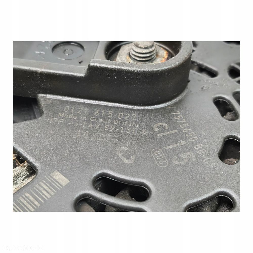 ALTERNATOR 14V MINI COOPER R56 1.6 16V 7575650 0121615027 - 9