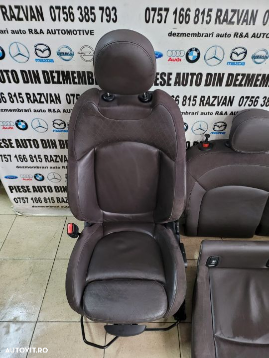 Interior Scaune Tapiterie Mini Cooper S One S F54 F55 F56 F57 Model 2 Usi Rabatabile Piele Alcantar - 4