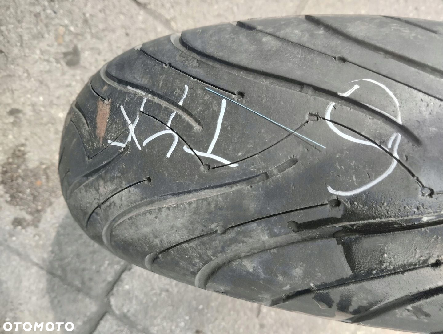 YAMAHA FZ6 FAZER 600 04-09 KOŁO OPONA FELGA TYŁ 180/55/17 - 8