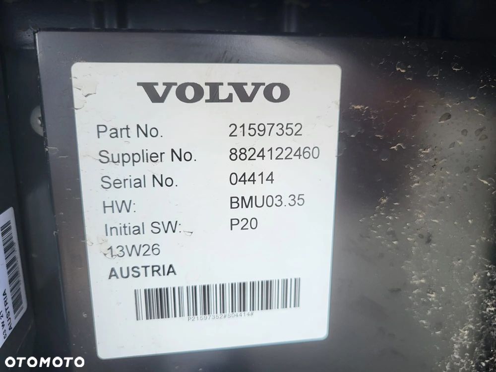 Kompletny system hybrydowy Volvo – akumulator HV, BDU, przetwornica, wiązka, BDU – NOWE - 5