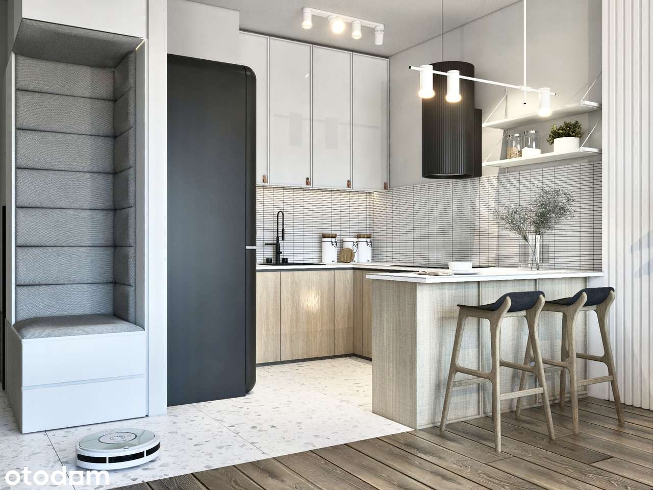 2-pokojowe mieszkanie 46m2 + balkon