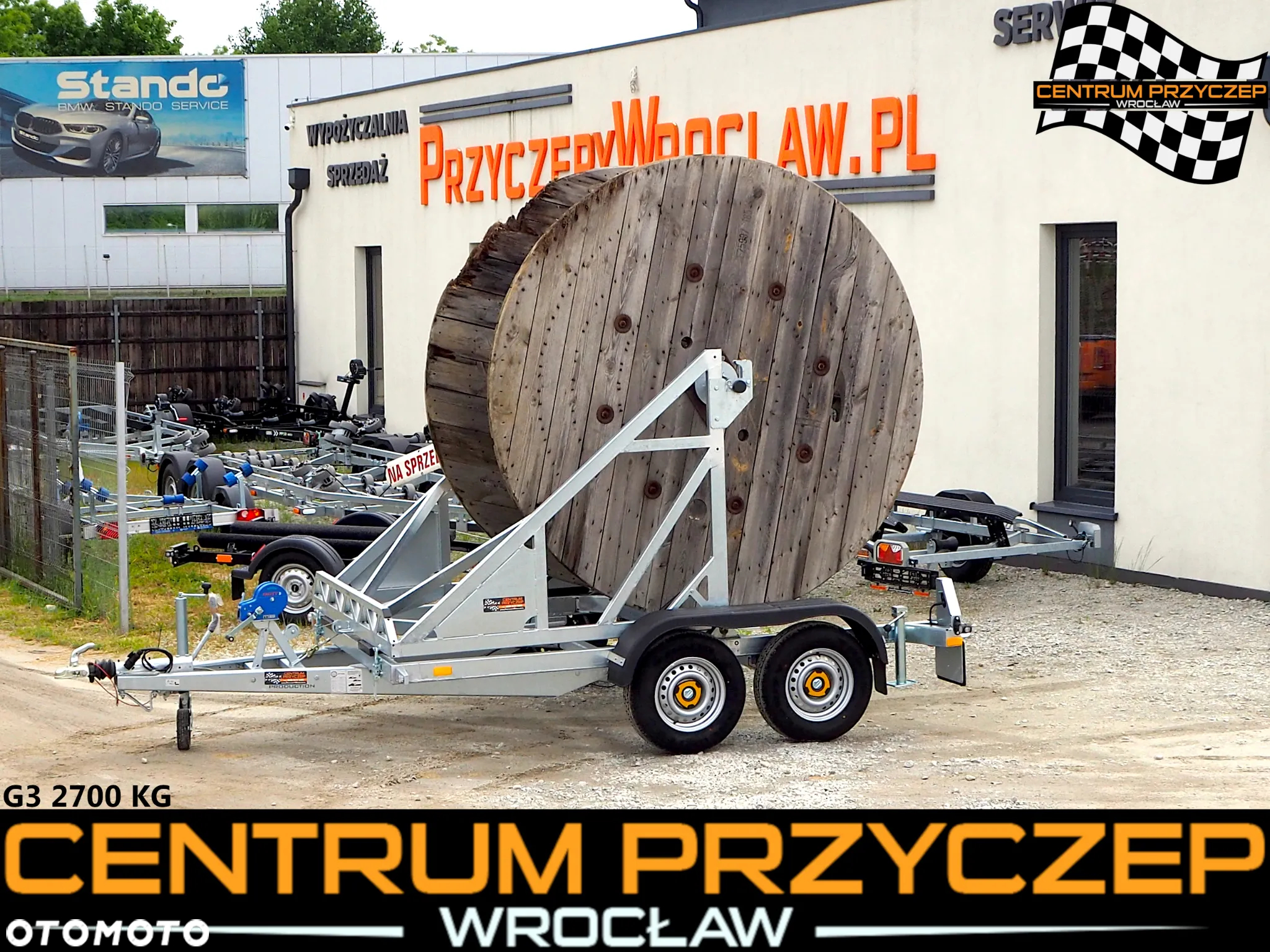 Inny PRZYCZEPA KABLOWA / 1 OŚ / 2 OSI / DMC: OD 750 KG DO 2700 KG - 29