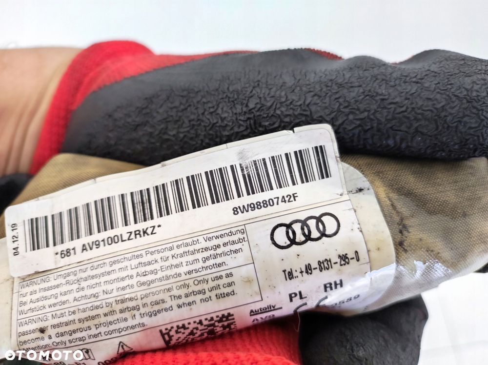 kurtyna prawa audi s4 a4 b9 lift kombi - 11
