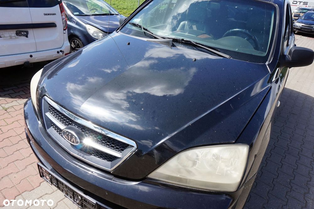 MASKA ZDERZAK BŁOTNIKI LAMPY SORENTO I EB  KIA 2002-2007 CZARNY PRZÓD KOMPLETNY - 4