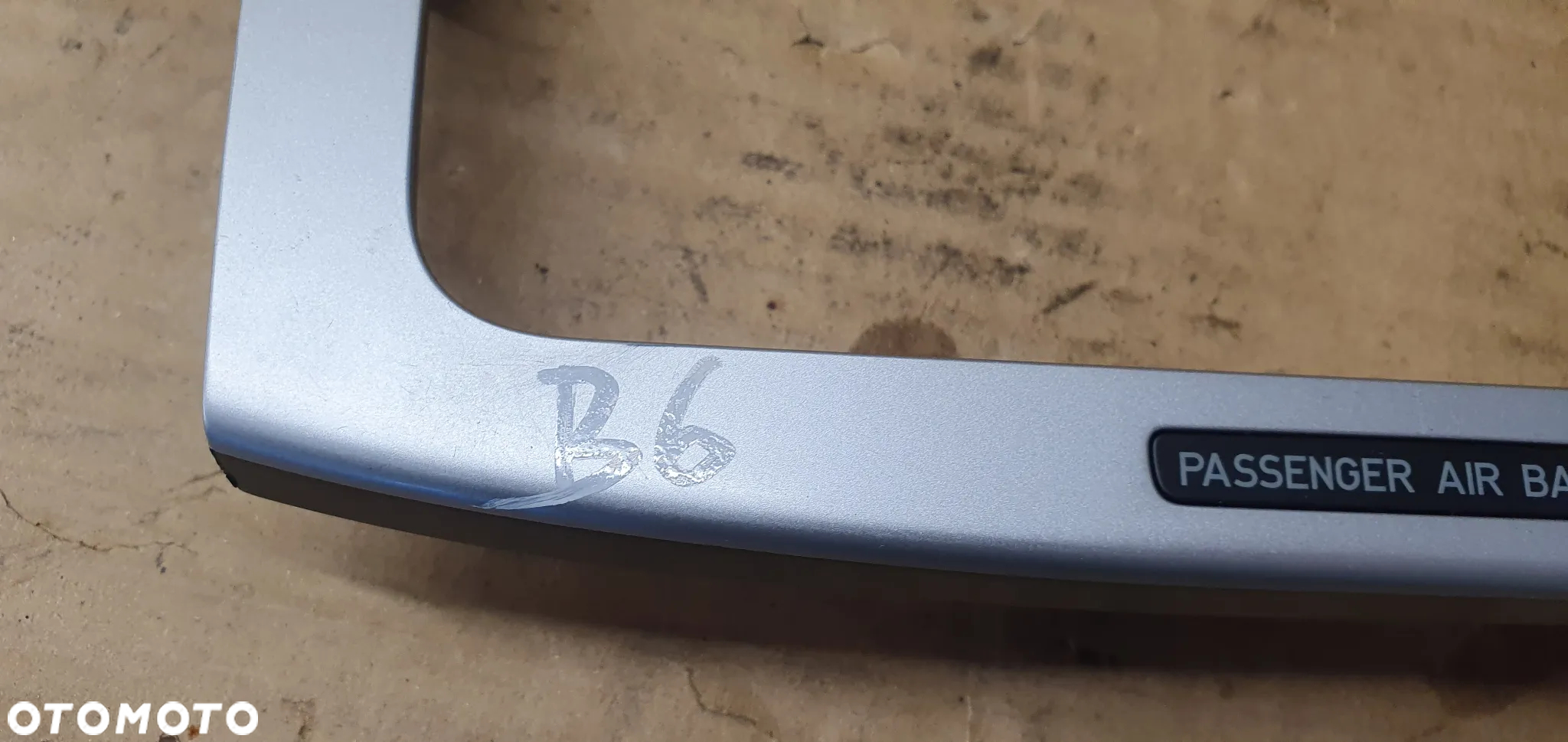 Ramka radia konsoli dekor VW Passat B6 3C0858069AE - 8