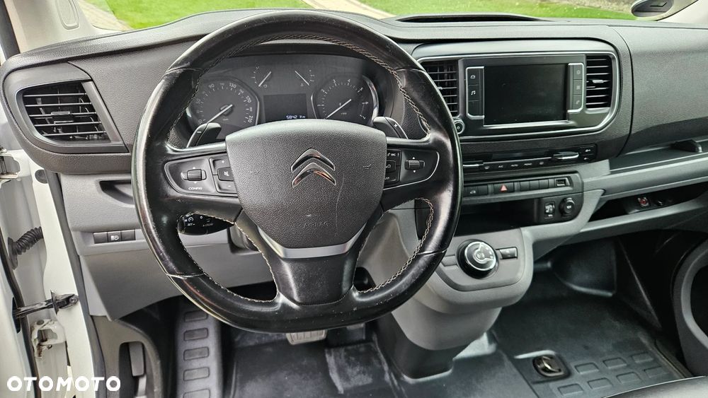 Citroën Jumpy 2,0 HDI L3 Najdłuższy Automat Led Kamera Webasto Blis Keyless Klimatronik Parktronik Super Stan - 16