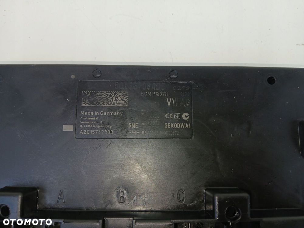 VW TIGUA II moduł komfortu 5Q00937084DD - 2