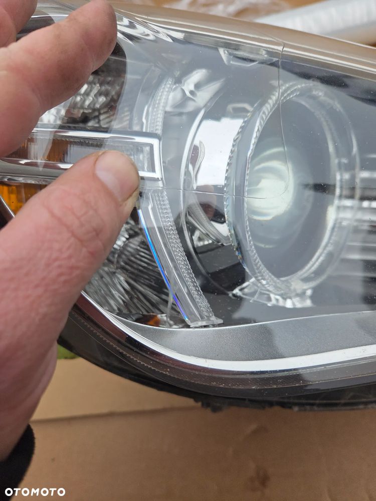 Lampa przednia prawa BMW X1 X-1 I E84 Lift LCI Xenon Led 7290240 63117290240 Reflektor prawy przód przedni BMW X-1 E84 Lci - 14