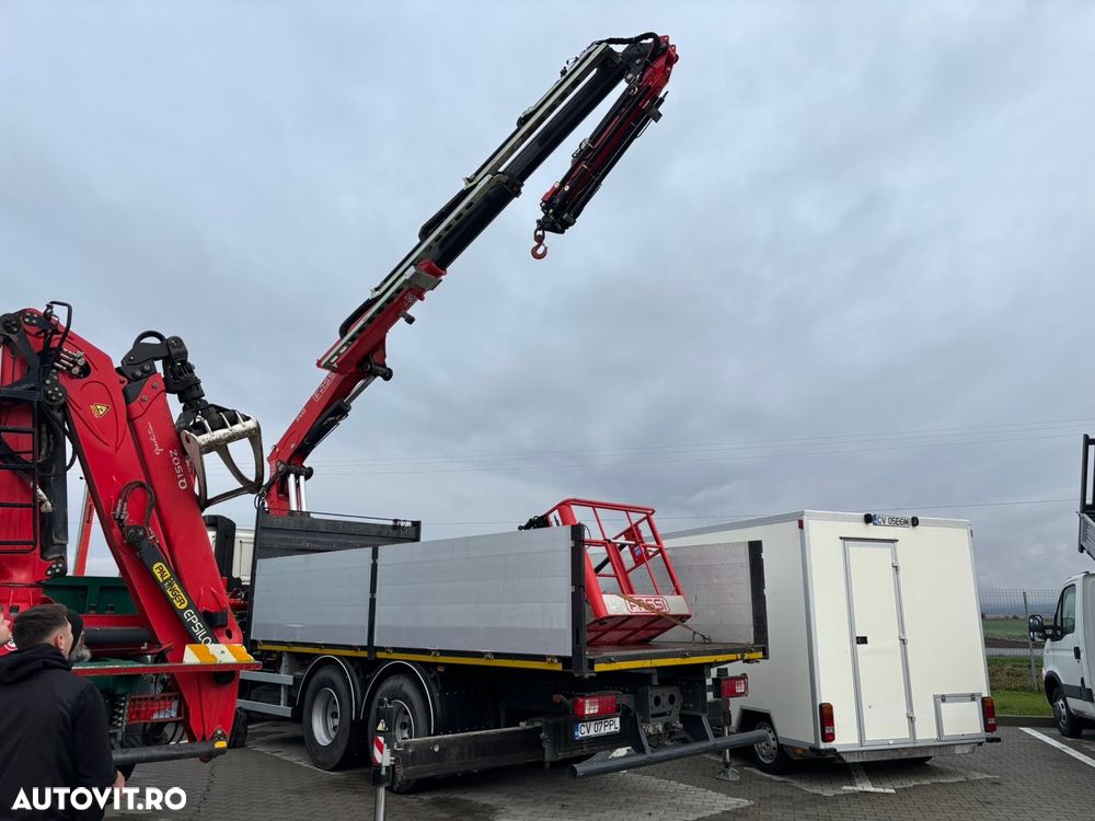 DAF CF 410, Macara Fassi 13.5 tone, an 2019, 17000 km, 260 ore de lucru - 2