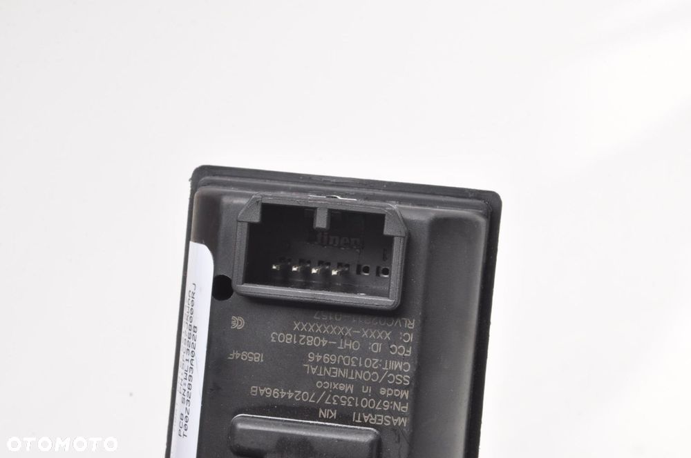 MASERATI QUATTROPORTE VI PRZYCISK START STOP 670013537 - 4