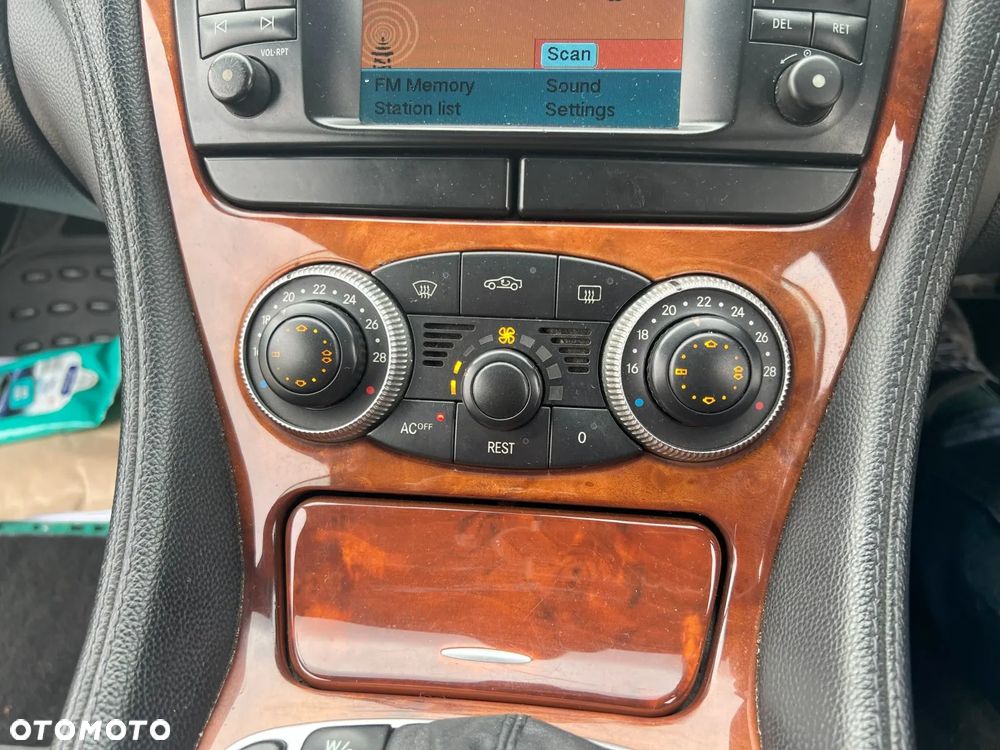 Panel sterownik klimatyzacji OE Mercedes SL R230 W230 A2308300185 Europa - 12