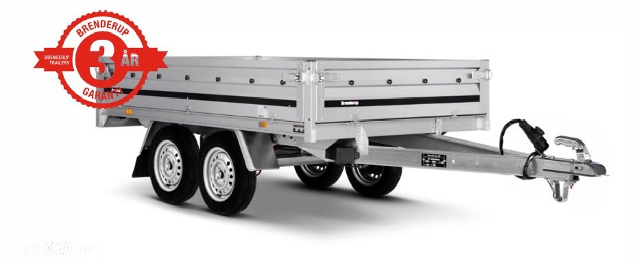 Brenderup PRZYCZEPA LEKKA 3251 SUB DWUOSIOWA LEKKA 250 x 142 cm PROMOCJA! - 7