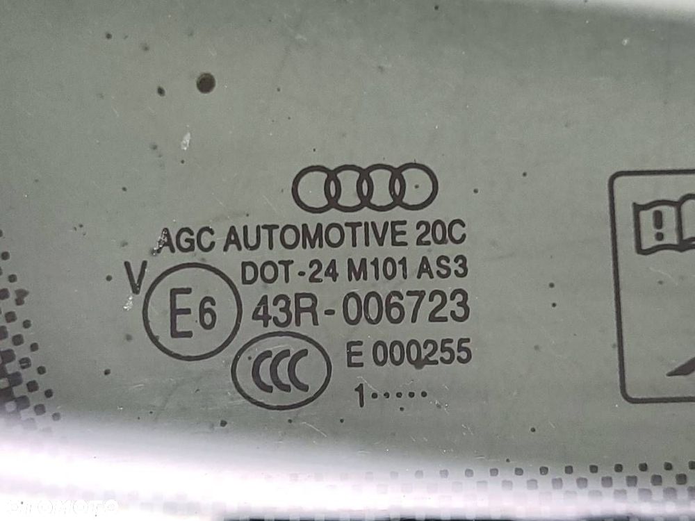 SZYBA LEWA TYŁ KAROSERYJNA AUDI Q5 8R 2011 - 5