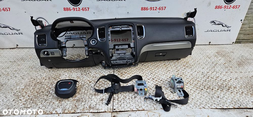 Dodge Durango III LIFT 2017- Kompletny kokpit Deska rozdzielacza Poduszki powietrzne Airbag Napinacze Pasy bezpieczeństwa ORYGINAŁ - 2