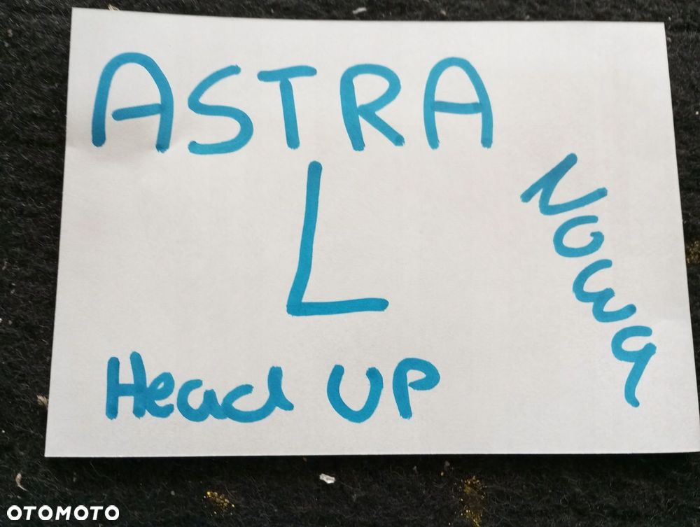 Konsola pulpit deska OPEL ASTRA L HEAD UP NOWA - 8