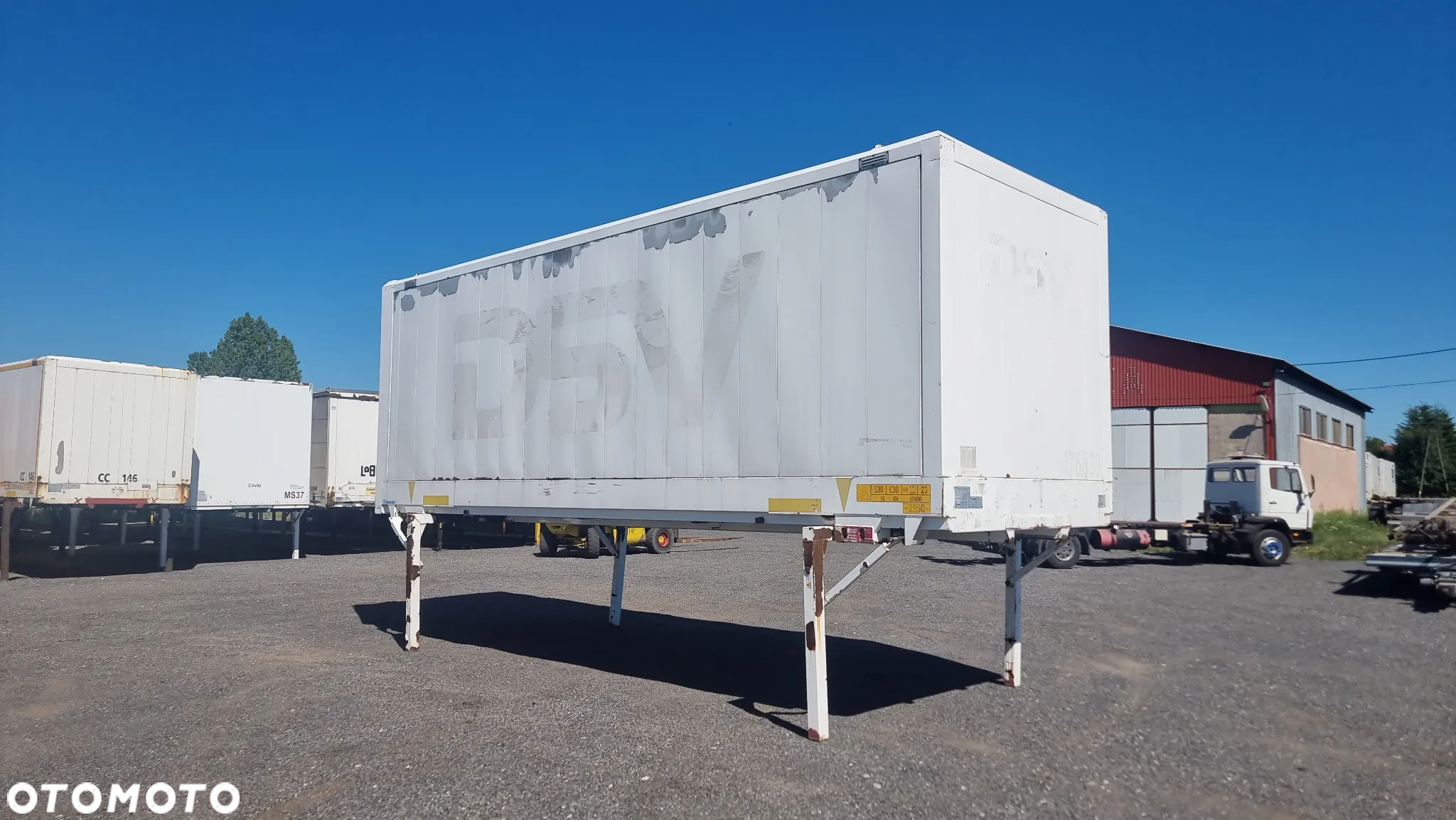 Krone 12.500zł netto 4x KONTENER BDF 7.45x2.50 STALOWY ZAMYKANY ROLETĄ MOŻLIWOŚĆ TRANSPORTU ST.BDB - 2