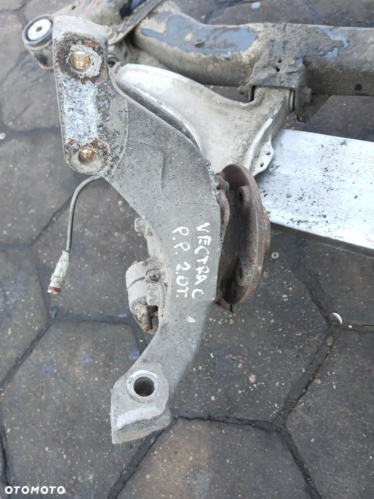 Wózek belka sanki przód Opel Vectra C Signum Saab 93 wachacz prawy lewy zwrotnica ZDROWE - 6