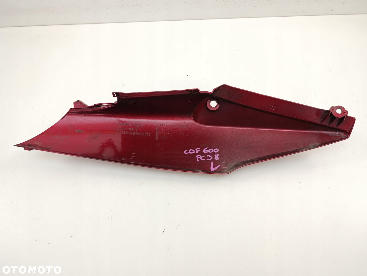 HONDA CBF 600 PC38 OGON ZADUPEK LEWY - 7