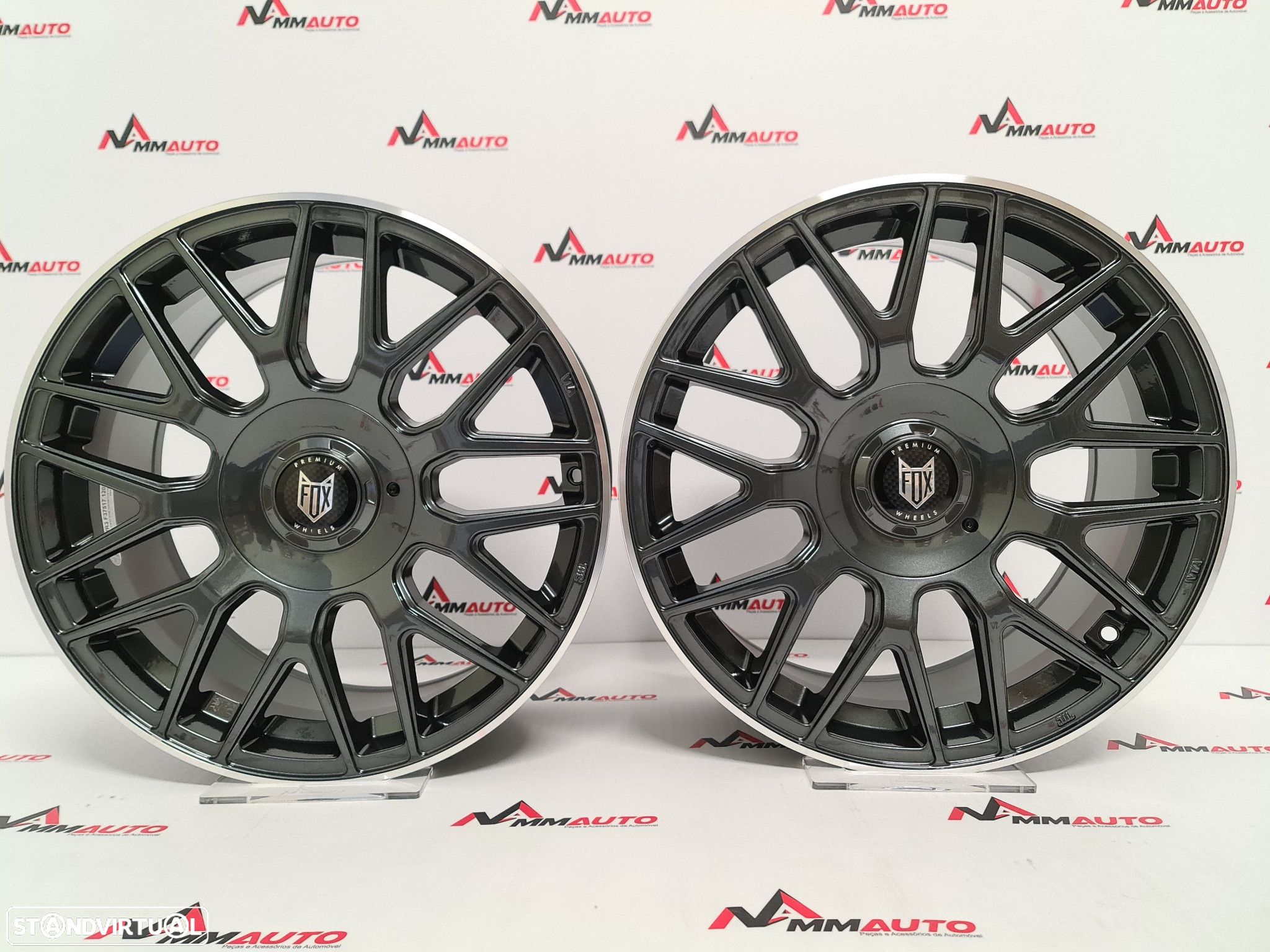 Jantes Fox VR3 Carbon Grey 17 (Mercedes, Audi, VW, Ford, Peugeot) - 1
