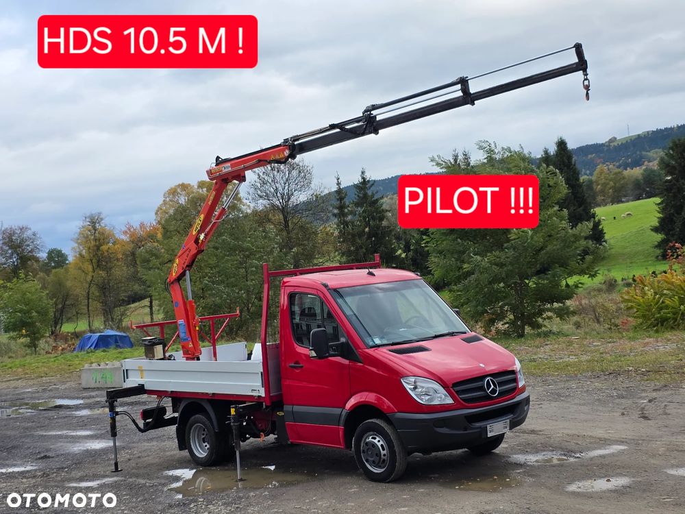 Mercedes-Benz Sprinter 418 CDI Skrzynia 3.60 M + HDS 10 Metrów  ! 3.0 CDI  ! 180 Km ! Klima ! - 1