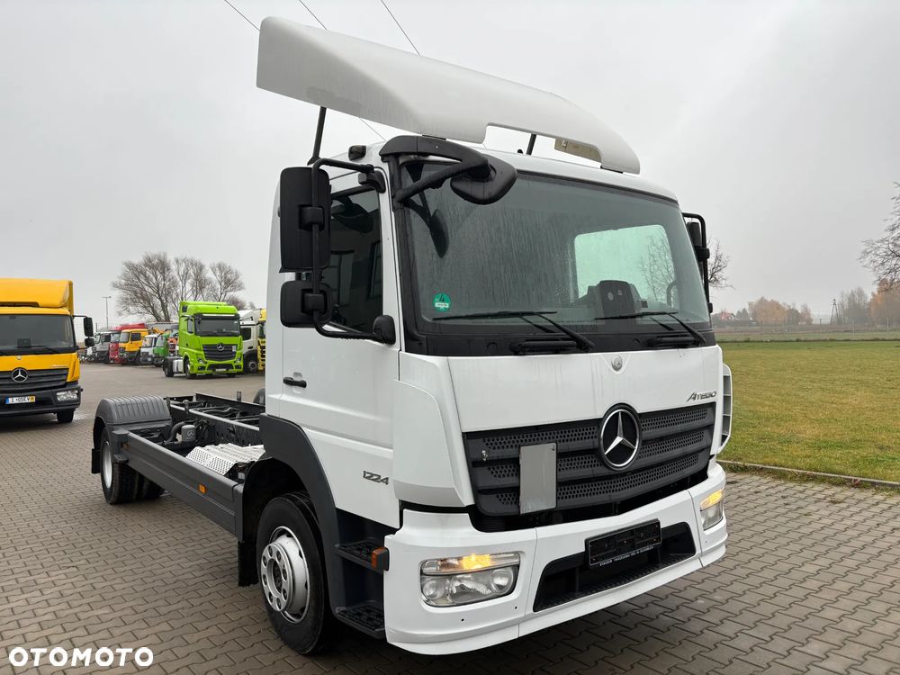 Mercedes-Benz ATEGO 1224 na resorze do zabudowy ( platforma, hakowiec, wywrotka meiller, HDS, przewóz maszyn, beczka asenizacyjna itd) idealny pod wywrot - 1