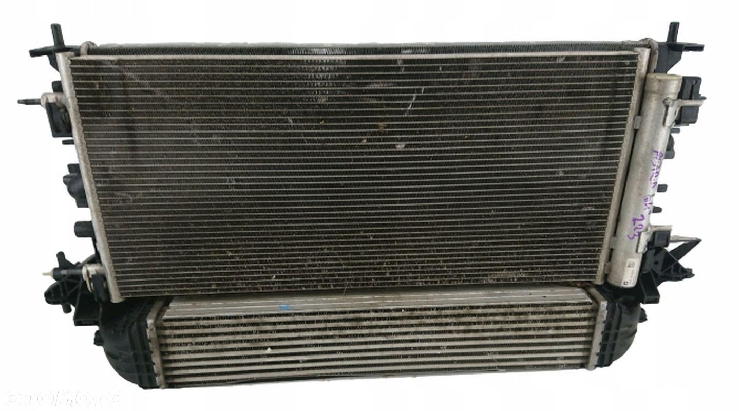 Opel Astra K V 5 chłodnia wody klimy intercooler - 1