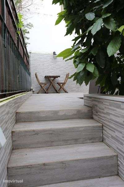Soalheiro apartamento T1 em Alfama com jardim privado - Grande imagem: 3/11