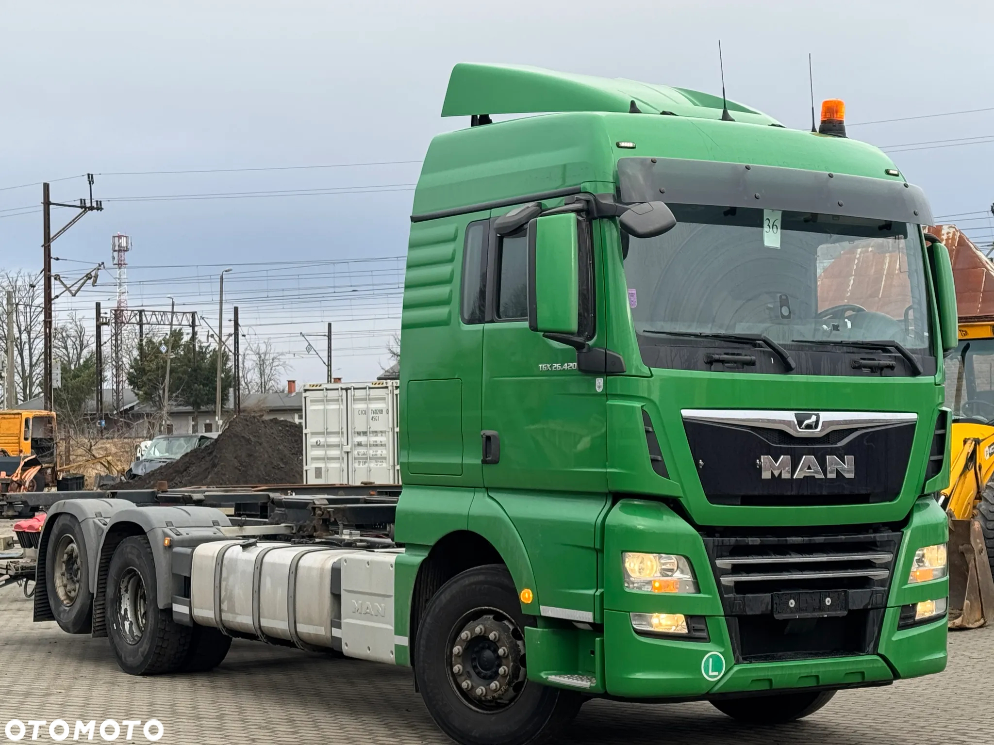 MAN TGX 26.420 BDF RAMA DO ZABUDOWY WINDA ZAŁADOWCZA - 6