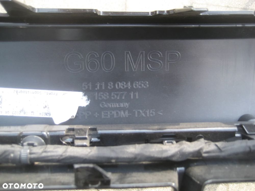 bmw 5 g60 g61 m pakiet 23-25r zderzak przedni 6xpdc 5111 8084653 - 16