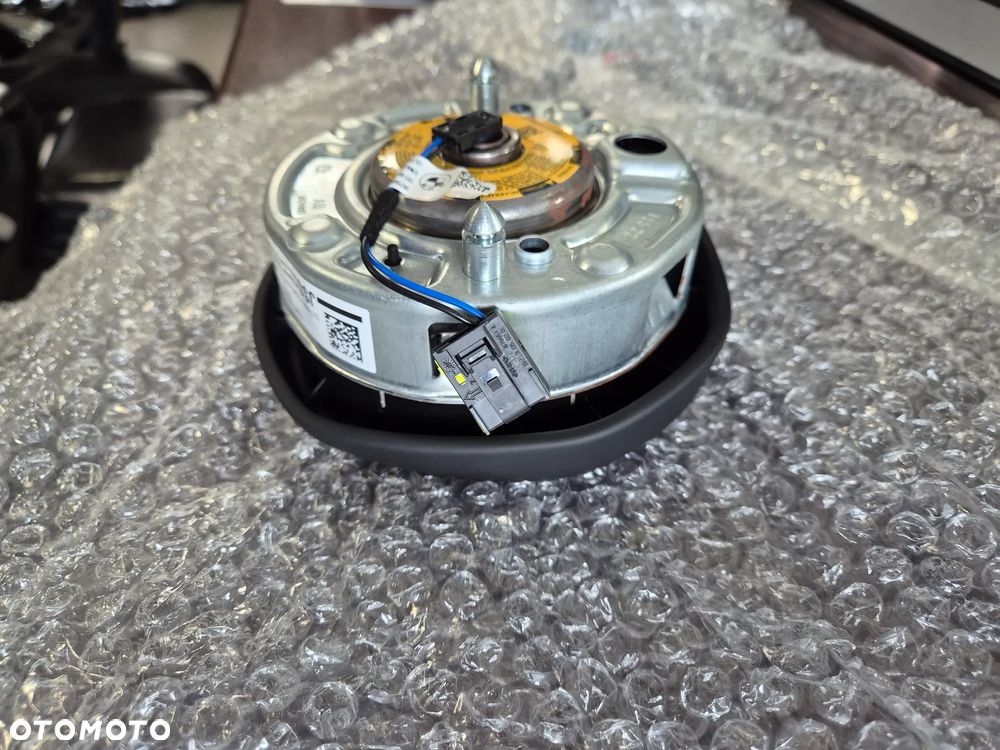 BMW G30 G32 G31 PODUSZKA KIEROWCY AIRBAG M-PAKIET SKORA NIĆ CZARNA NOWA ORYGINALNA 310579878N77-AB 33785572303 - 3
