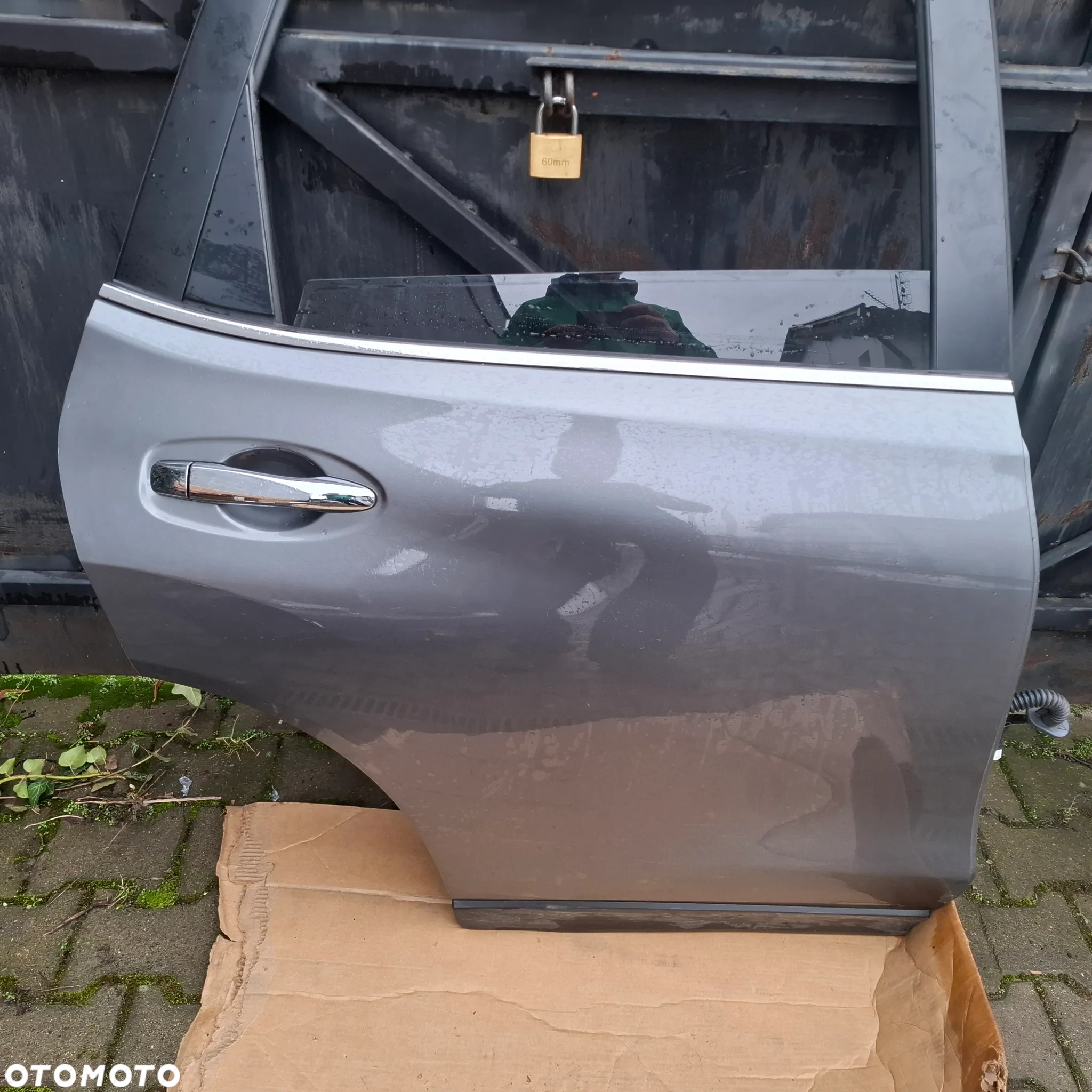 NISSAN X-TRAIL T32 14- PRAWA STRONA DRZWI PRZÓD TYŁ PRAWE KAD KADG SZARE SREBNY demontaz - 9