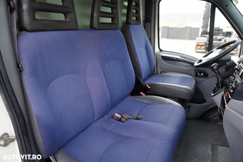 Iveco DAILY 35-150 / CONTAINER 4.3 m / 750 KG RIDICARE / DUBLU / IMPORTAT - 30