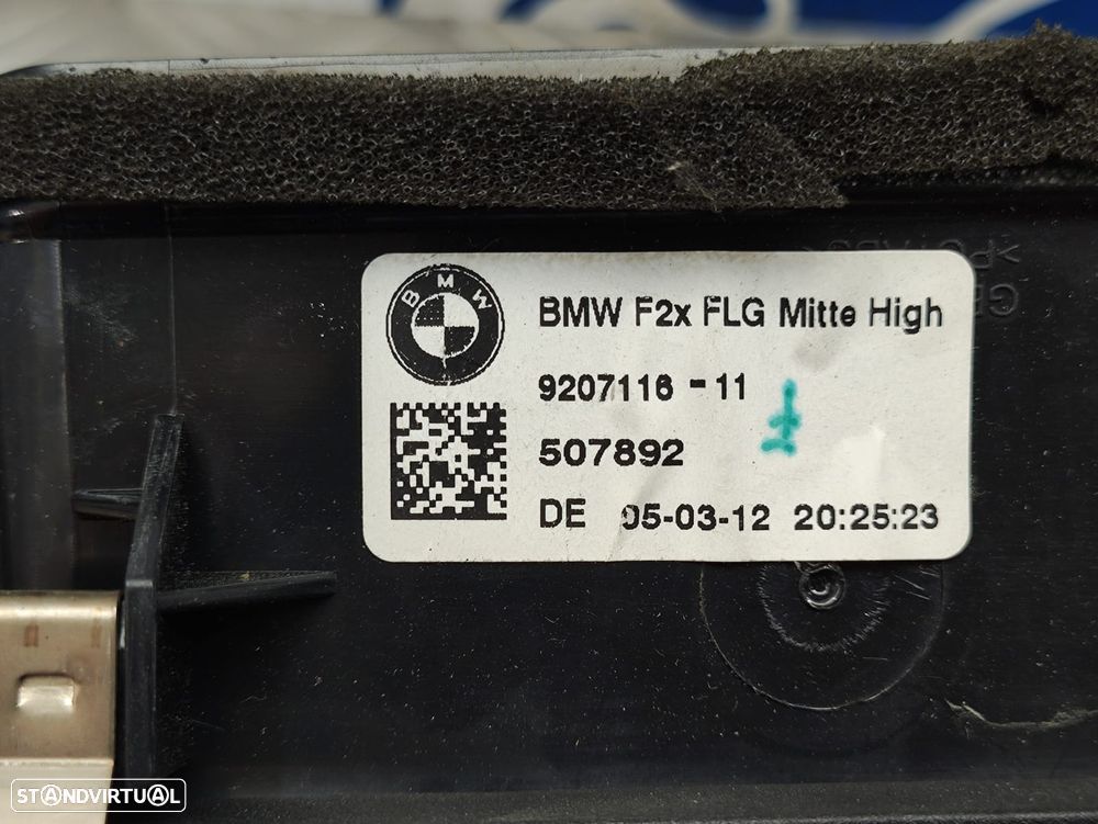 Difusor De Sofagem Central Original BMW Serie 1 F20 F21 9207116 - 8