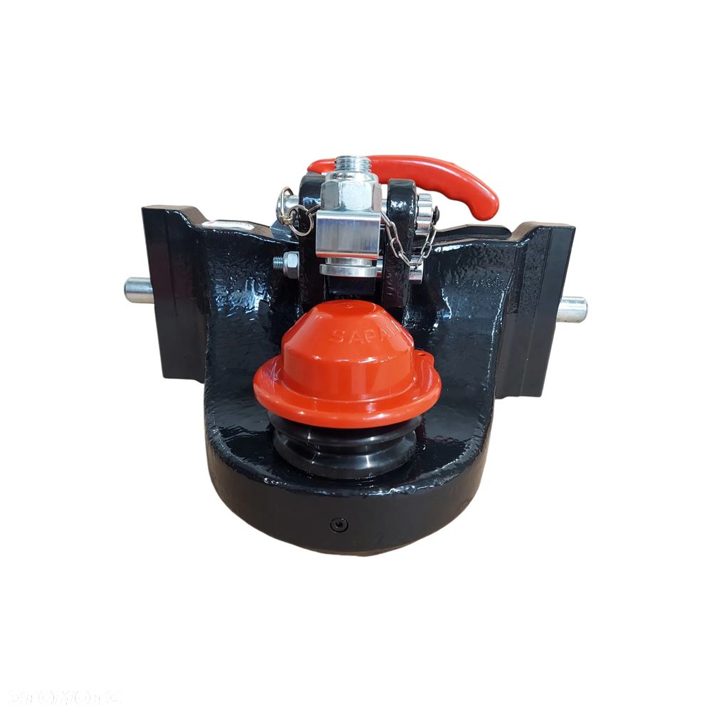 Zaczep kulowy zintegrowany SAPALA ZKZ 330-32-25 Czarny - 1