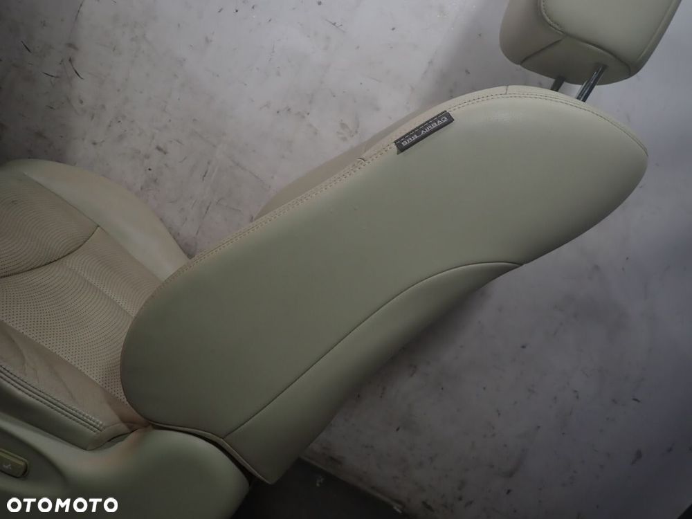 FOTELE KOMPLET BOCZKI INFINITI M37X JASNA SKÓRA - 15