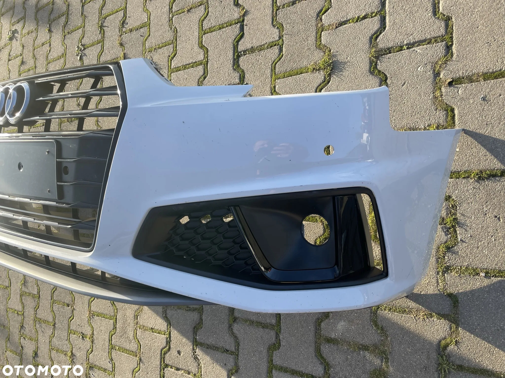 Audi A4 B9 8W S-Line sport zderzak przód przedni Black Line - 3