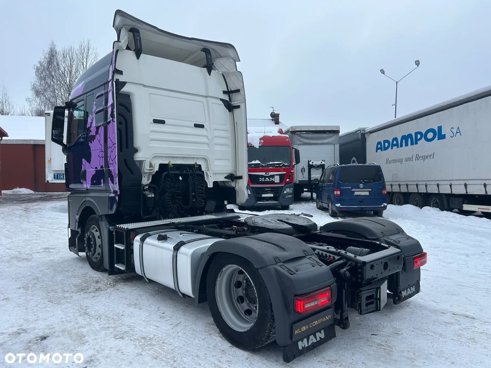 MAN TGX 18.430 LOW DECK / RETARDER / SALON POLSKA 4 SZTUKI / BIAŁY KOLOR OKLEJONY FOLIĄ / 1 WŁAŚCICIEL / MEGA / KLIMA POSTOJOWA / 2022 ROK PRODUKCJI !! - 8