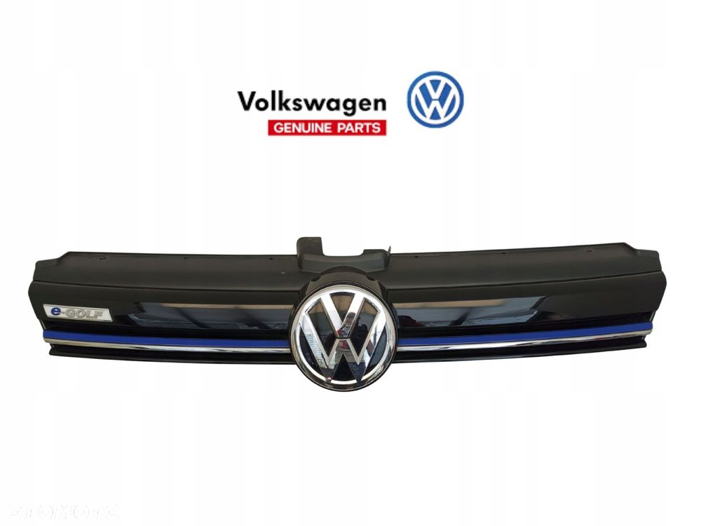 VW GOLF VII 7 LIFT E-GOLF 5G0 2016- GRILL ATRAPA CHŁODNICY PRZÓD 5G0853653T - 1