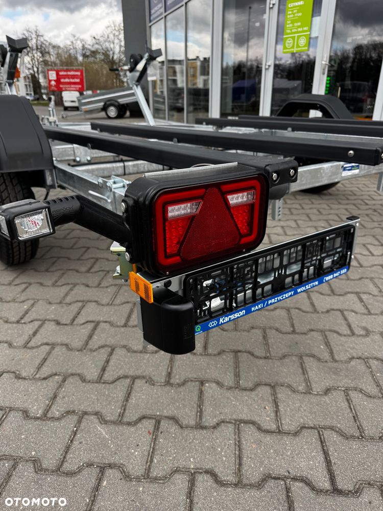 Brenderup Przyczepa do 2 skuterow wodnych JET SKI 543x255 DMC 1200kg Z HAMULCEM Brenderup PWC21200BRA - 5